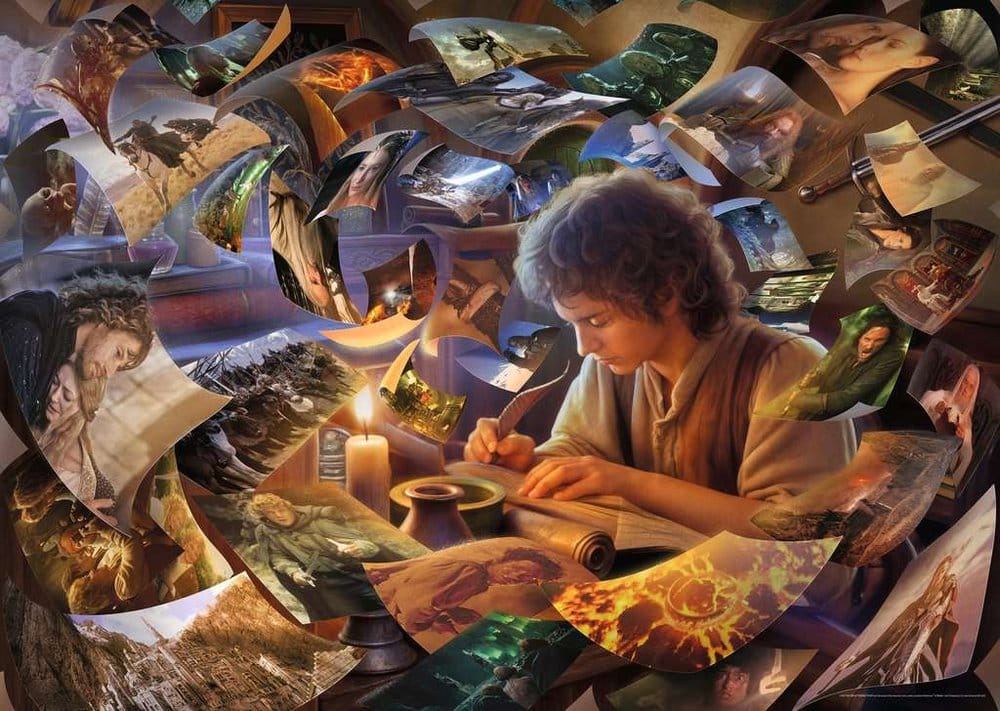 Le Seigneur des Anneaux puzzle Le Voyage de Frodon (1000 pièces)