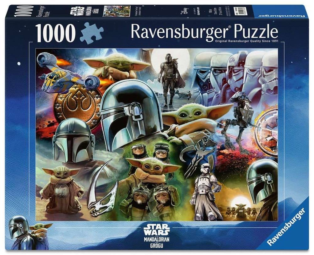 The Mandalorian et Grogu puzzle (1000 pièces)
