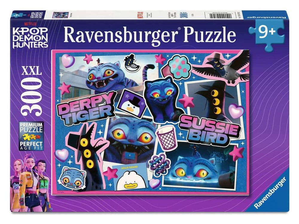 KPop Demon Hunters puzzle pour enfants Derpy & Sussie (300 Pièces XXL)