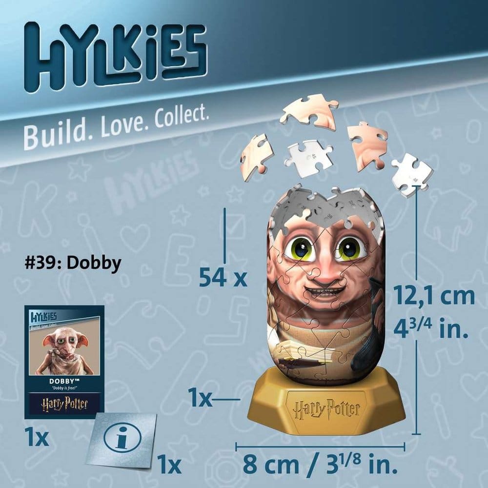 Harry Potter Hylkies puzzle 3D #39 Dobby 12 cm