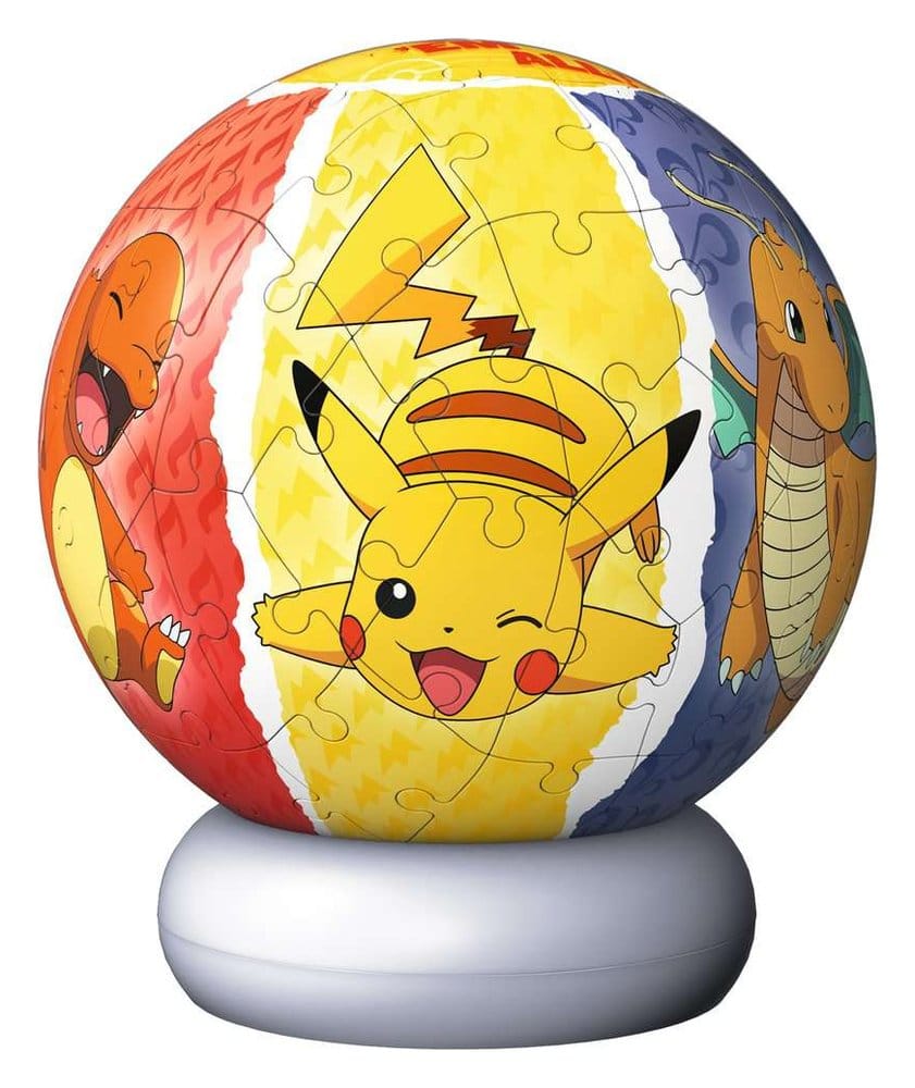 Pokémon 3D puzzle Ball Veilleuse (73 pièces)
