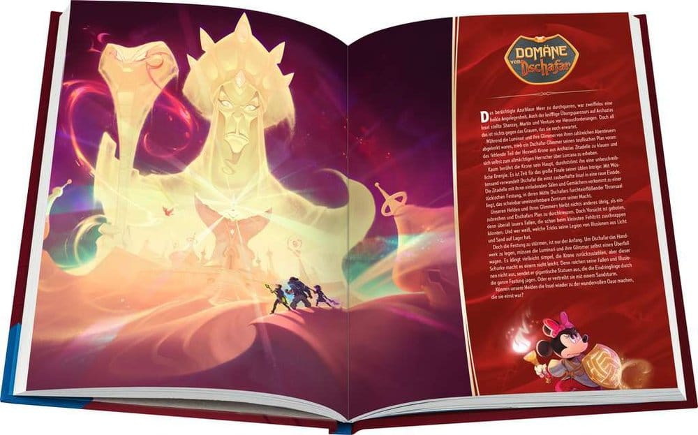 Disney Lorcana TCG livre Le Guide Officiel du Collectionneur : Sets 5-8 *ALLEMAND*