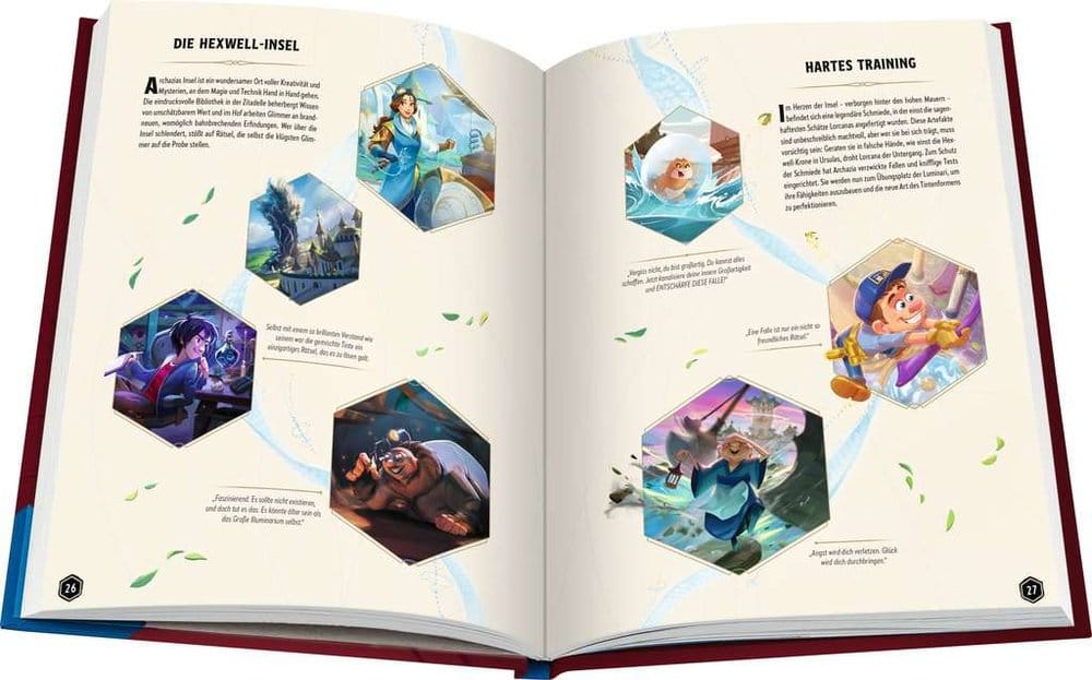 Disney Lorcana TCG livre Le Guide Officiel du Collectionneur : Sets 5-8 *ALLEMAND*