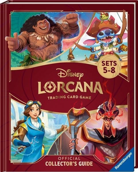 Disney Lorcana TCG livre Le Guide Officiel du Collectionneur : Sets 5-8 *ANGLAIS*