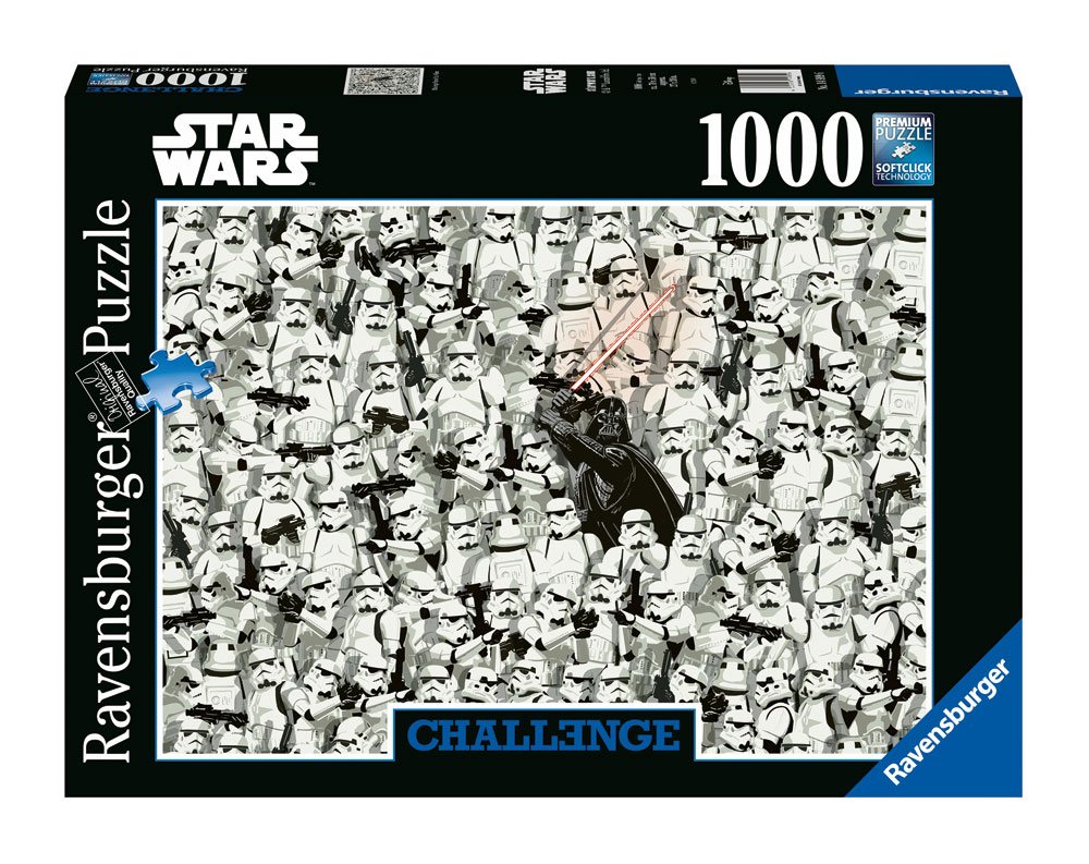 Star Wars Challenge puzzle Darth Vader & Stormtroopers (1000 pièces)