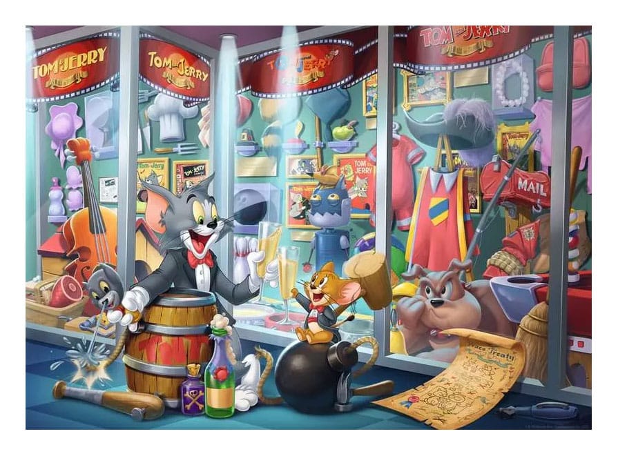 Tom & Jerry puzzle Hall of Fame (1000 pièces)