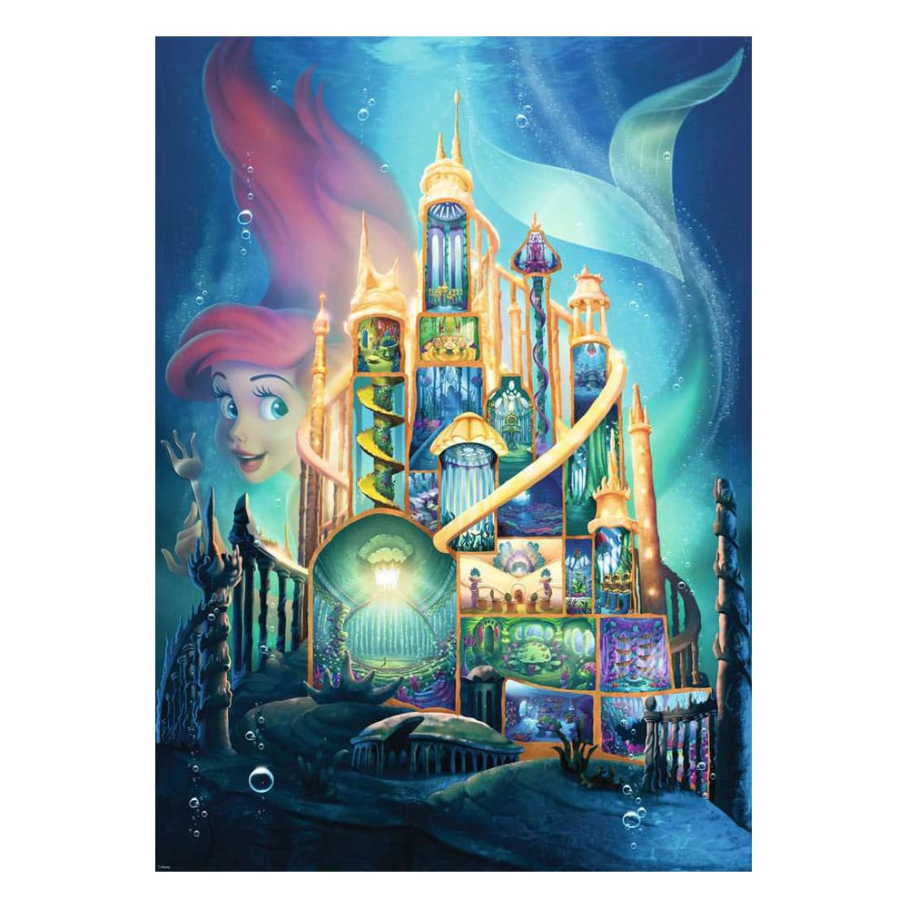 Disney Castle Collection puzzle Ariel (La Petite Sirène) (1000 pièces)