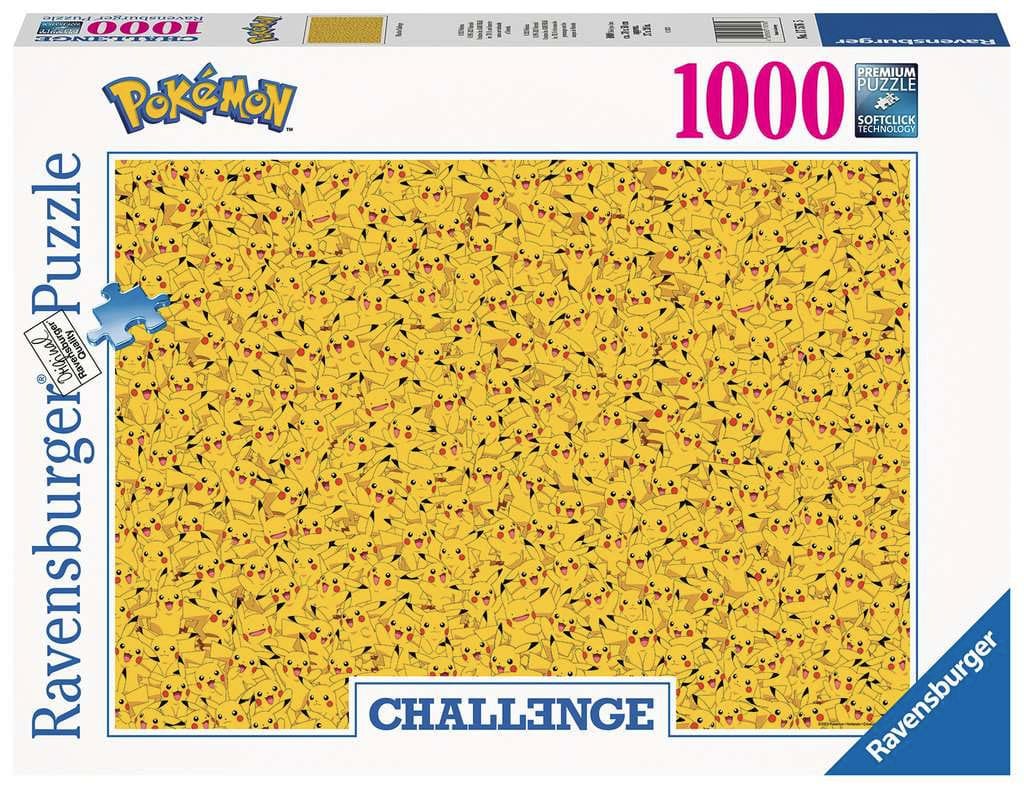 Pokémon Challenge puzzle Pikachu (1000 pièces)