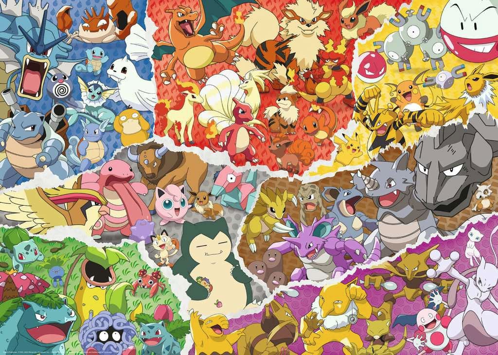 Pokémon puzzle Pokémon Adventure (1000 pièces)