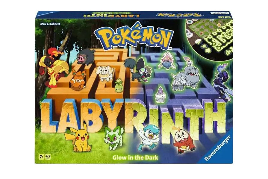 Pokémon jeu de plateau Labyrinth Glow in the Dark