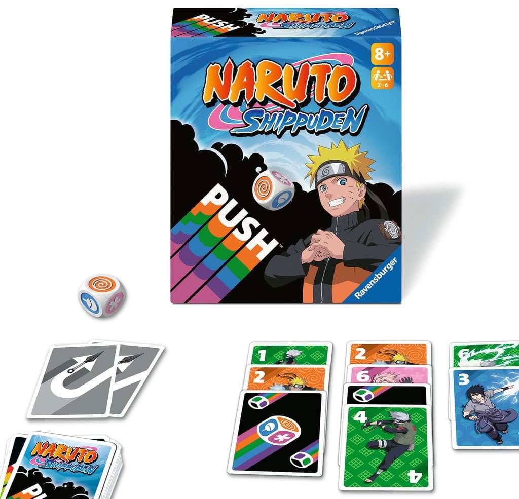 Naruto Shippuden jeu de cartes PUSH *ALLEMAND*