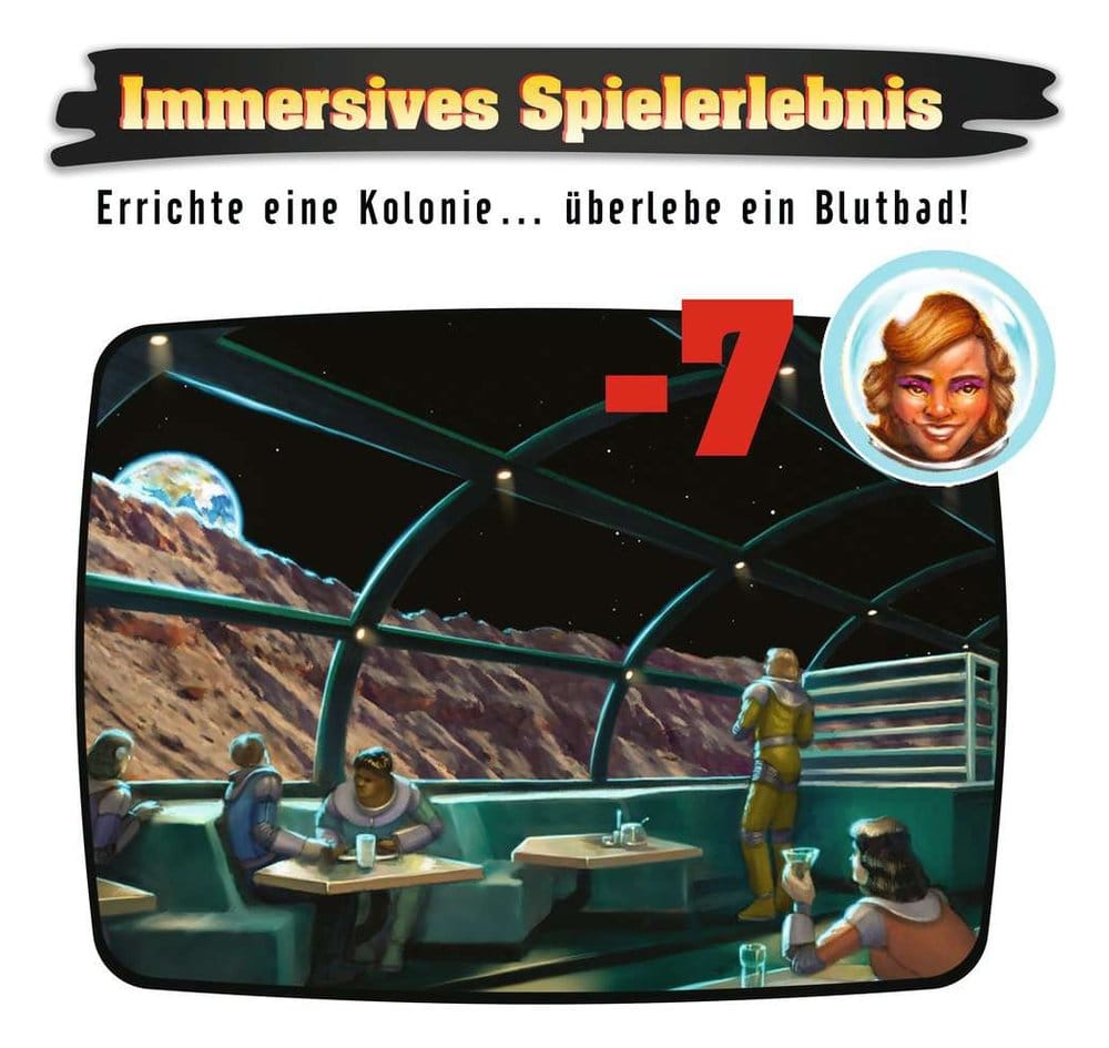 Moon Colony Bloodbath jeu de plateau *ALLEMAND*
