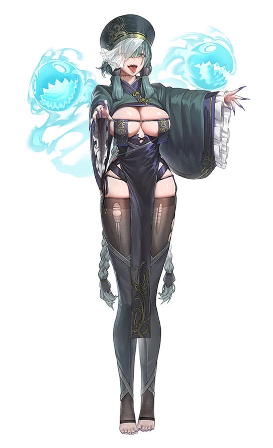 Original Character statuette 1/6 Hopping Vampire Clothed Only Ver. 34 cm