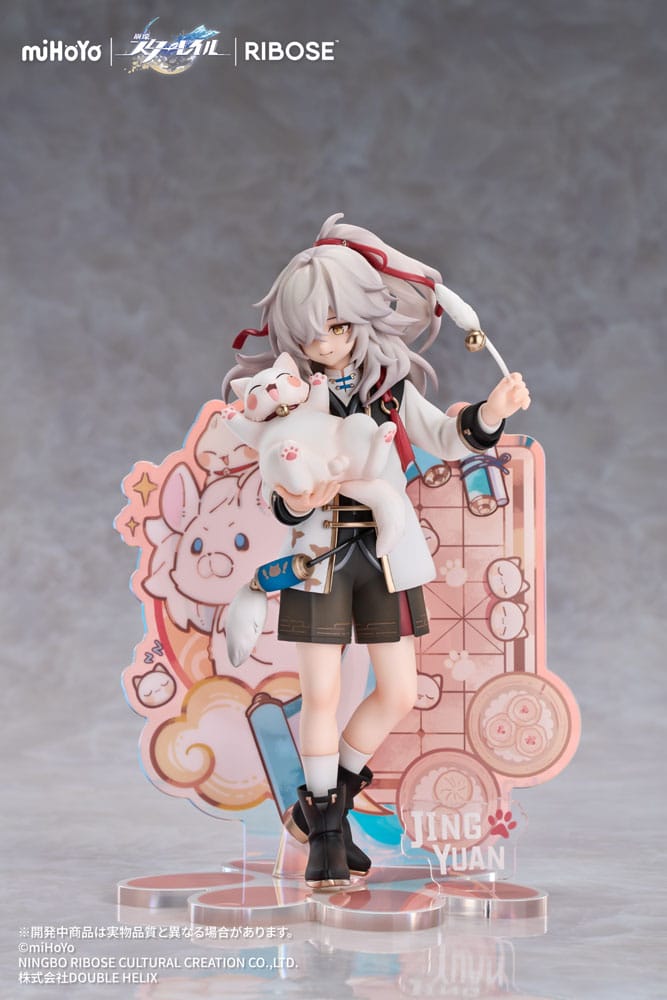 Honkai: Star Rail statuette PVC Rise Up Little Cat Series Jing Yuan 20 cm