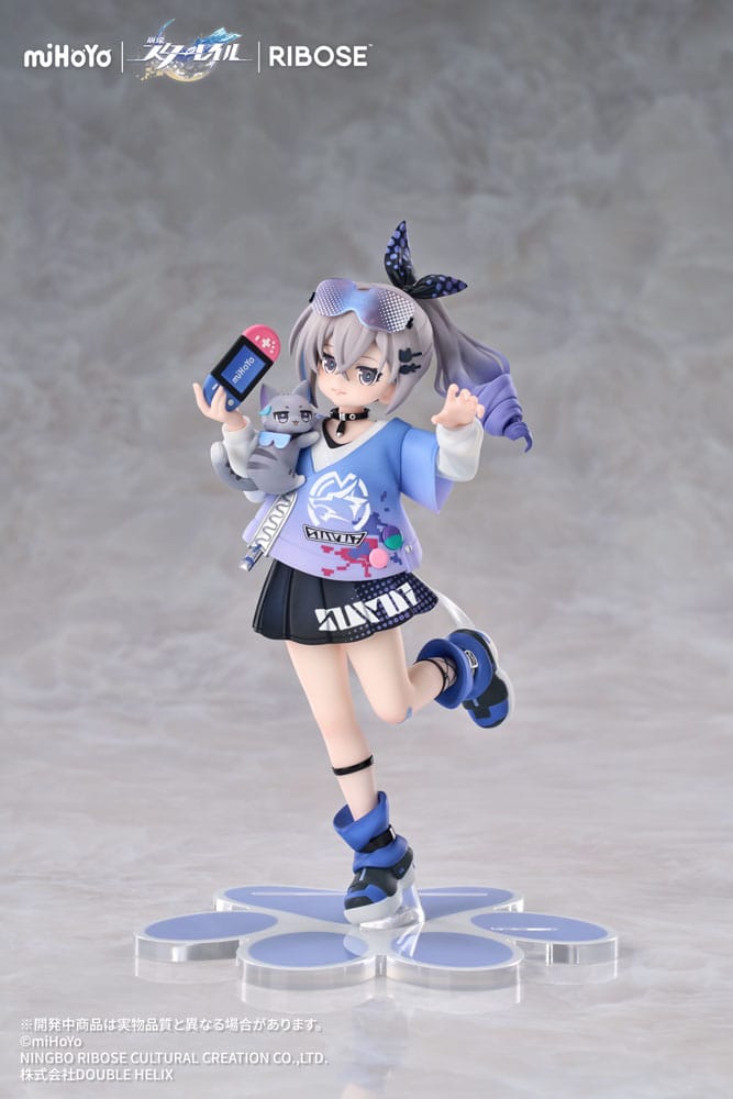 Honkai: Star Rail statuette PVC Rise Up Little Cat Series Silver Wolf Ver. 19 cm