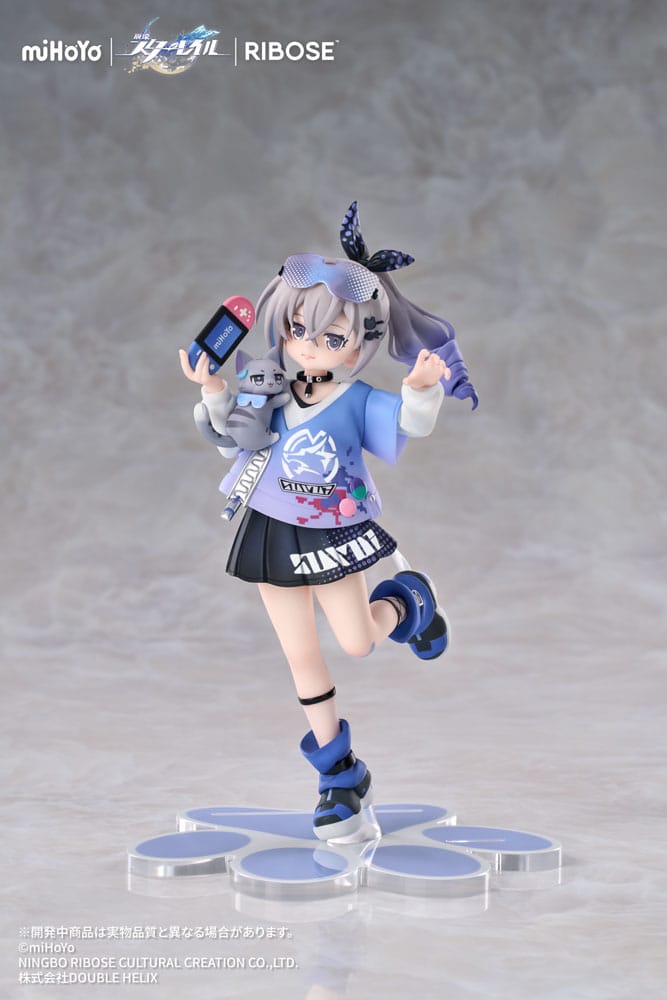 Honkai: Star Rail statuette PVC Rise Up Little Cat Series Silver Wolf Ver. 19 cm