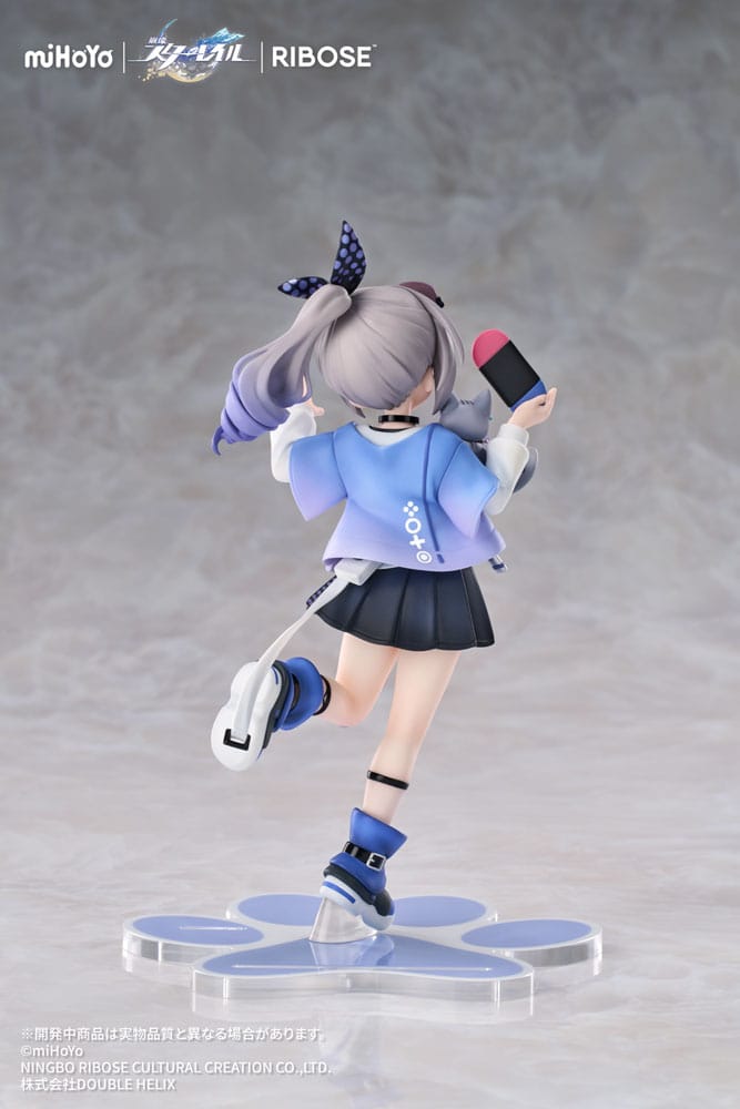Honkai: Star Rail statuette PVC Rise Up Little Cat Series Silver Wolf Ver. 19 cm