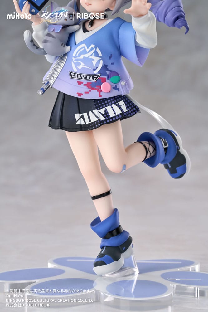 Honkai: Star Rail statuette PVC Rise Up Little Cat Series Silver Wolf Ver. 19 cm