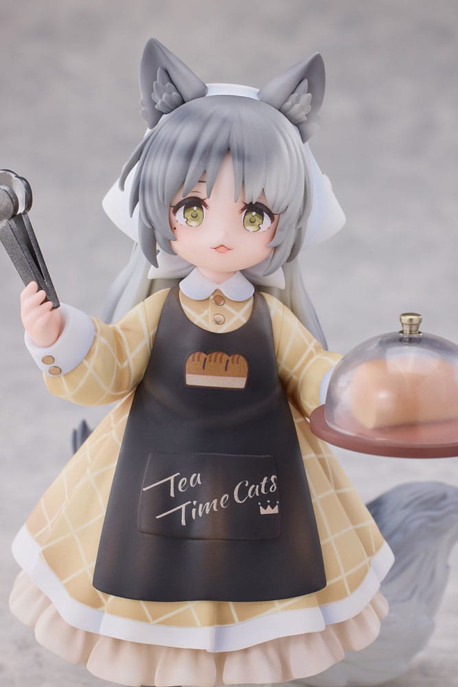 Decorated Life Collection statuette PVC Tea Time Cats - Cat Town Bakery Staff & Customer Set 12 cm