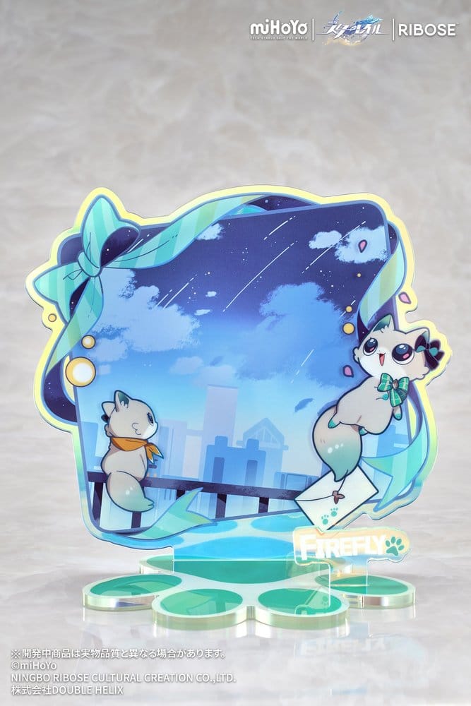 Honkai: Star Rail Rise Up+ Chibi Cat Series figurine mini Firefly Ver. 18 cm