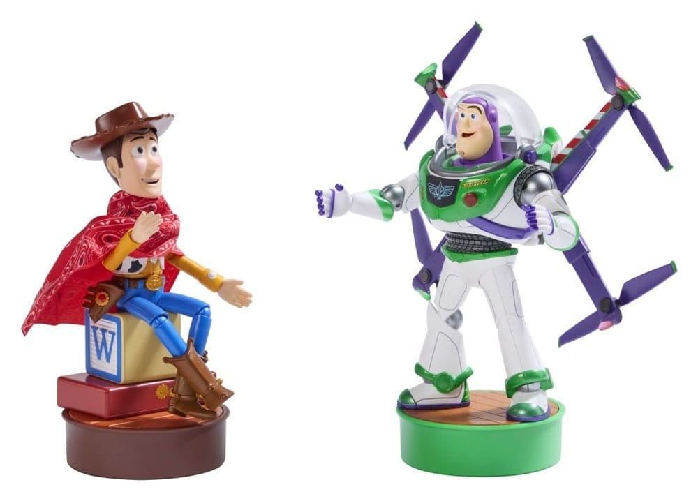 Disney robot interactif Toy Story 5 Set - Buzz Lightyear & Woody (Hi-Tech Edition) *ANGLAIS*