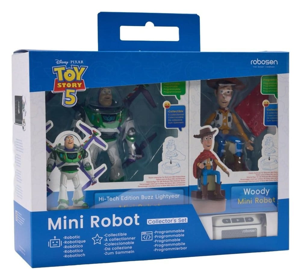 Disney robot interactif Toy Story 5 Set - Buzz Lightyear & Woody (Hi-Tech Edition) *ANGLAIS*