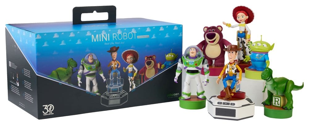 Disney Pixar Toy Story robot interactif 30th Anniversary Collector’s Set *FRANÇAIS* 19 cm