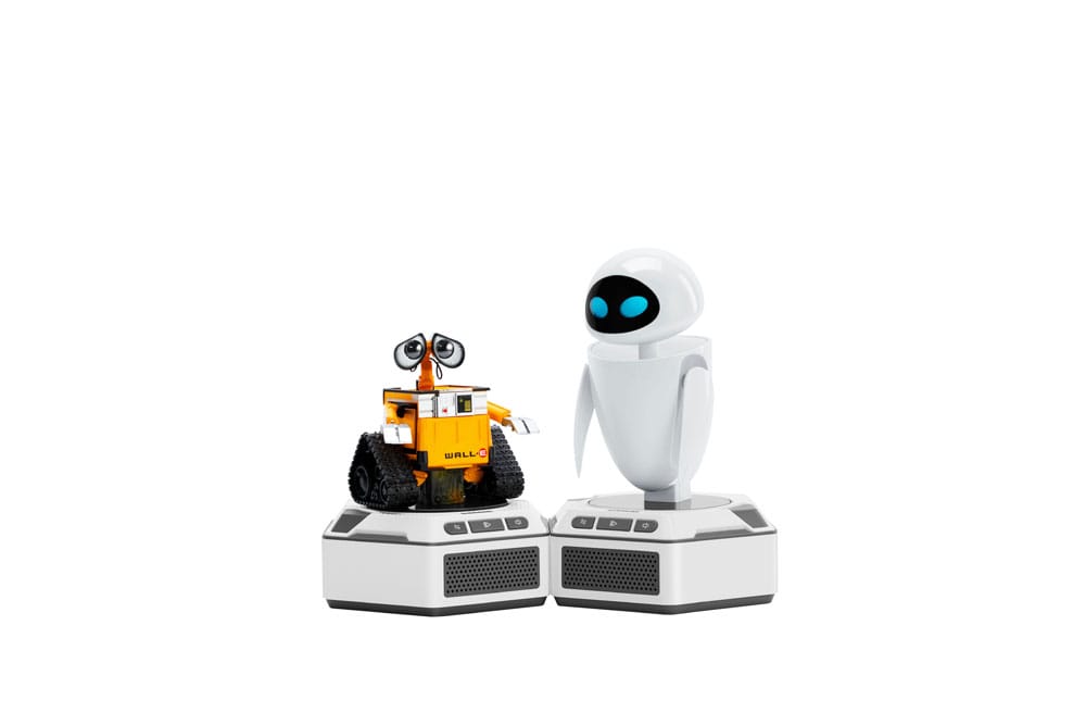 Wall-E Interactif Mini Robots pack de 2 figurines Wall-E & Eve *Version anglaise*