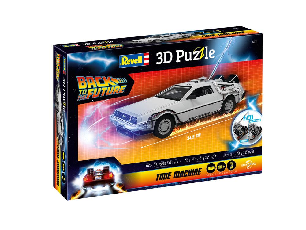 Retour vers le futur puzzle 3D Time Machine