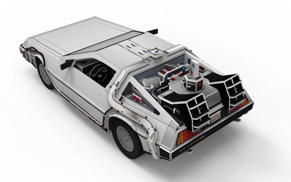 Retour vers le futur puzzle 3D Time Machine