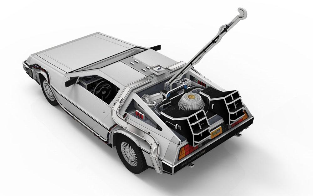 Retour vers le futur puzzle 3D Time Machine