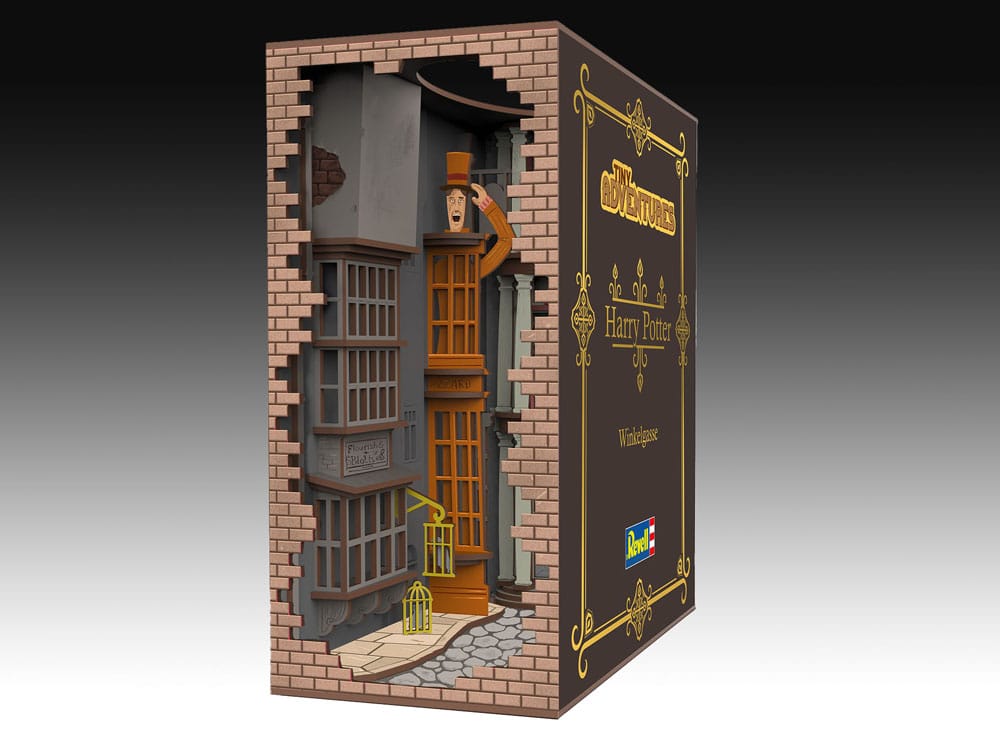 Harry Potter maquette Book Nook Tiny Adventures Chemin de Traverse 23 cm