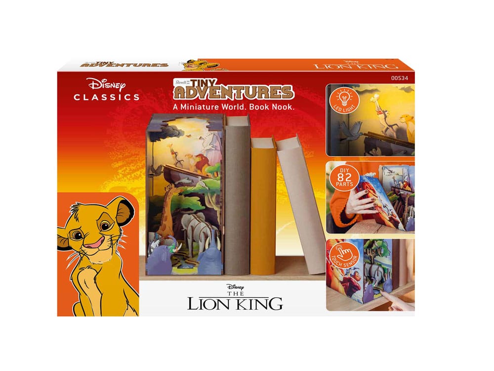 Disney maquette Book Nook Tiny Adventures Le Roi lion 23 cm