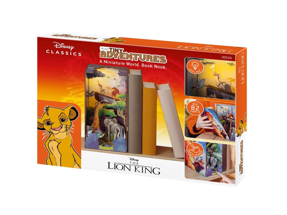 Disney maquette Book Nook Tiny Adventures Le Roi lion 23 cm