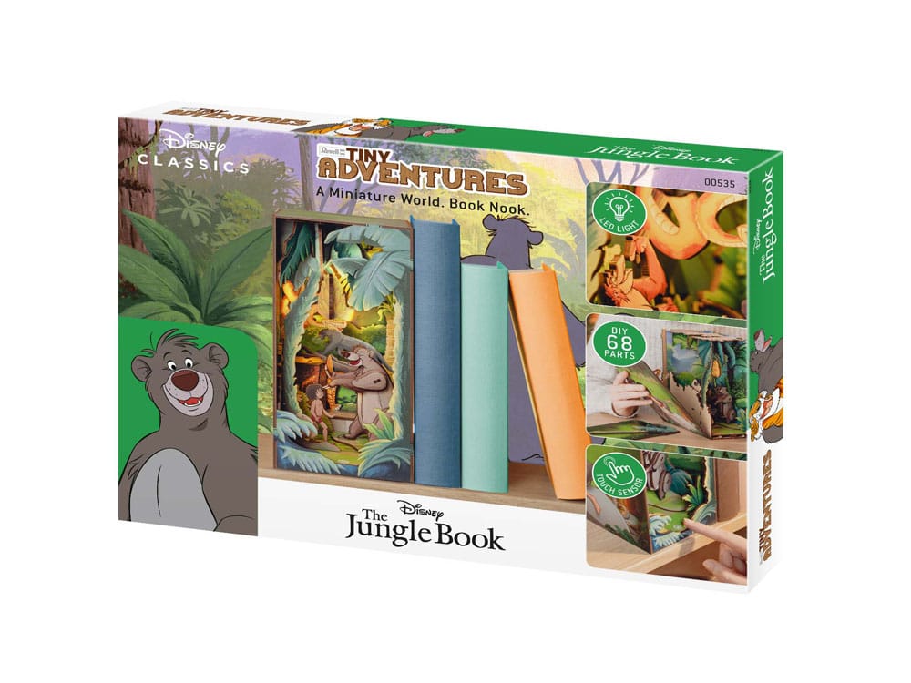Disney maquette Book Nook Tiny Adventures Le Livre de la jungle 23 cm