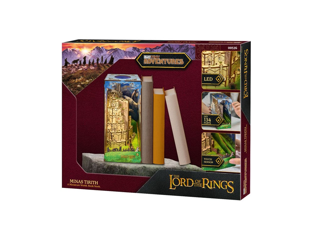 Le Seigneur des anneaux maquette Book Nook Tiny Adventures Minas Tirith 23 cm