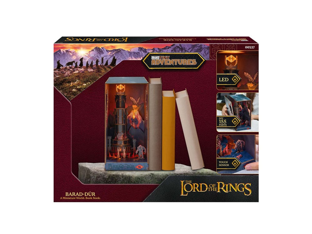 Le Seigneur des anneaux maquette Book Nook Tiny Adventures Barad-Dûr 23 cm