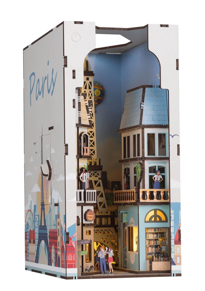 Paris maquette Book Nook Tiny Adventures 23 cm