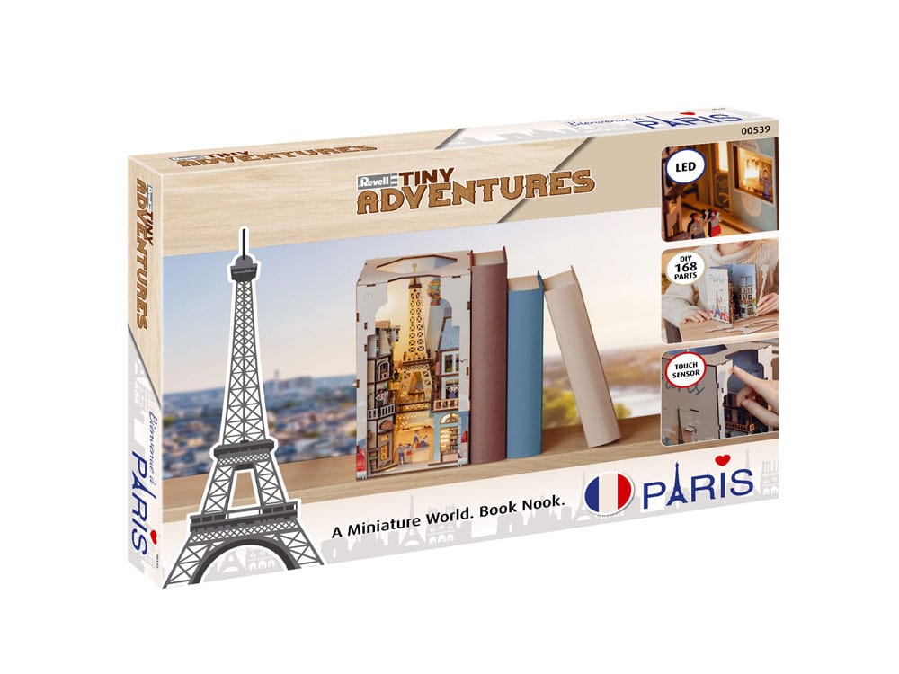 Paris maquette Book Nook Tiny Adventures 23 cm