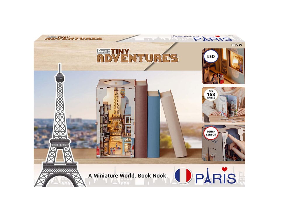 Paris maquette Book Nook Tiny Adventures 23 cm