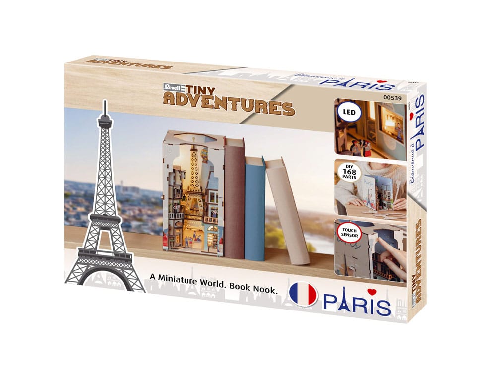 Paris maquette Book Nook Tiny Adventures 23 cm
