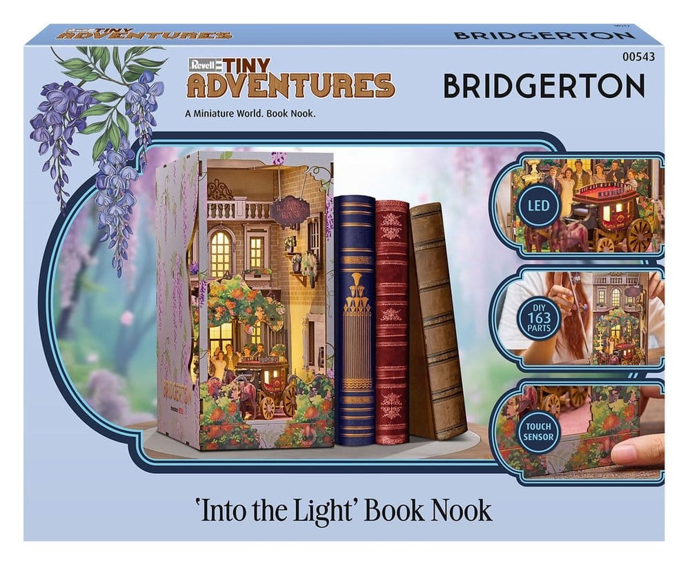 Bridgerton Tiny Adventures book nook mini-diorama Into the Light 18 cm