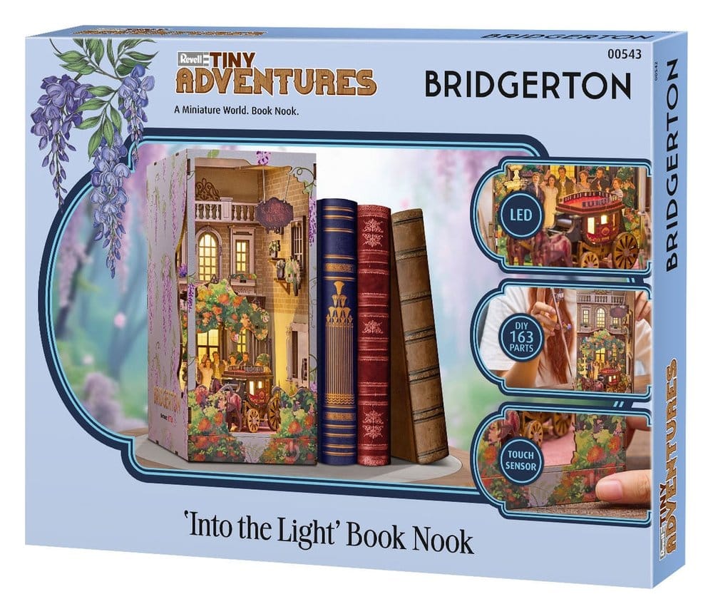Bridgerton Tiny Adventures book nook mini-diorama Into the Light 18 cm