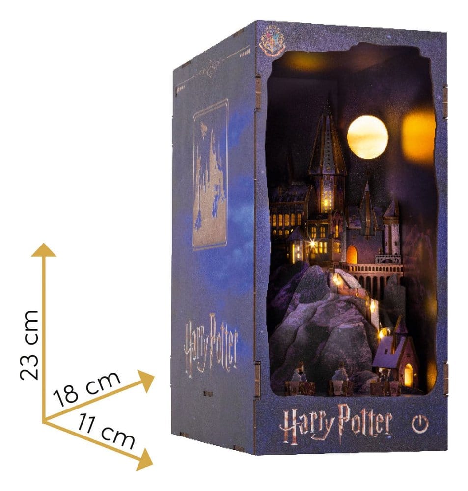 Harry Potter Tiny Adventures book nook mini-diorama Poudlard 18 cm