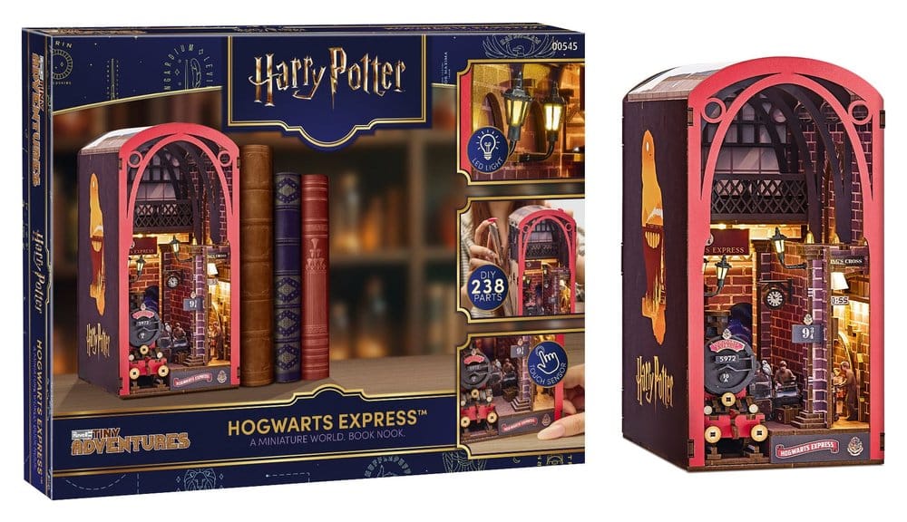 Harry Potter Tiny Adventures book nook mini-diorama Poudlard Express 18 cm