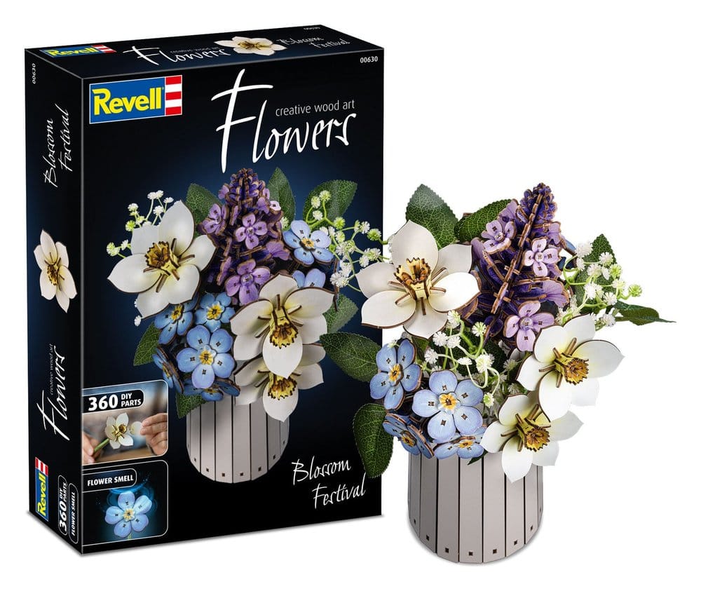 Revell Flowers fleurs en bois Blossom Festival 22 cm