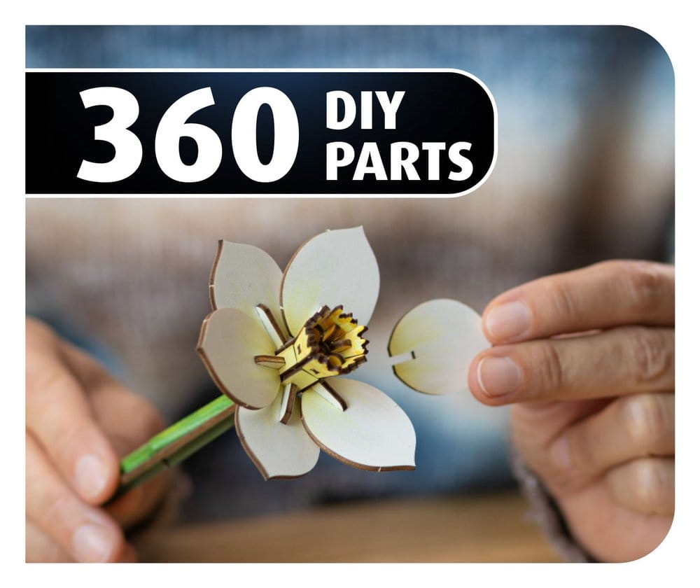 Revell Flowers fleurs en bois Blossom Festival 22 cm