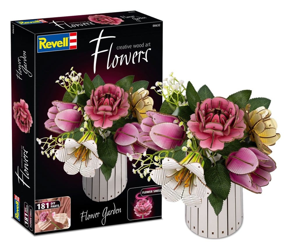 Revell Flowers fleurs en bois Flower Garden 22 cm