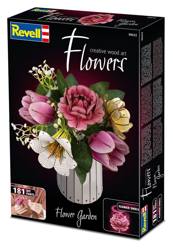 Revell Flowers fleurs en bois Flower Garden 22 cm