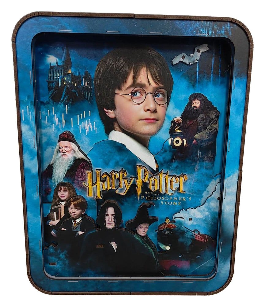 Harry Potter Tiny Adventures cadre mural Harry Potter à l'école des sorciers
